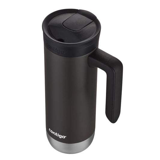 Contigo Huron 2.0 Stainless Steel Travel Mug with SNAPSEAL Lid and Handle Sake, 20 fl oz.