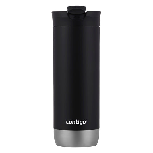 Contigo Huron 2.0 Stainless Steel Travel Mug with SNAPSEAL Lid in Black, 16 fl oz.