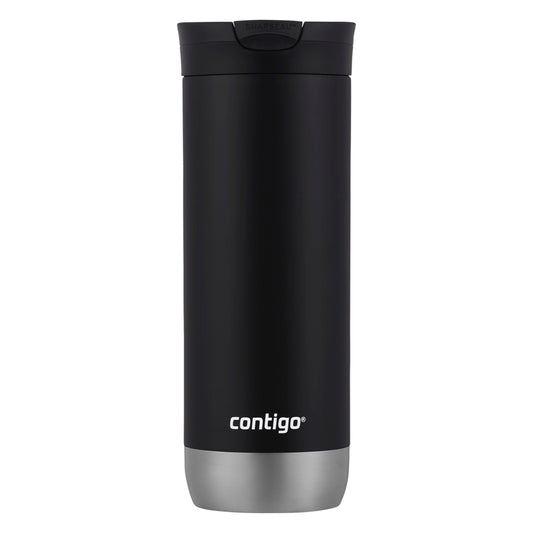Contigo Huron 2.0 Stainless Steel Travel Mug with SNAPSEAL Lid in Black, 16 fl oz.