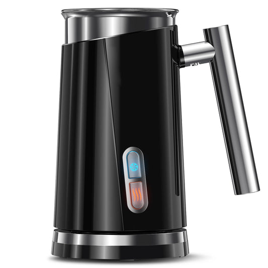 Milk Frother, Automatic Electric Milk Frother and Warmer, Electric Milk Steamer Milk Heater Soft Foam Maker with Hot &Cold Milk Functionality for Coffee, Hot Chocolates, Latte, Cappuccino