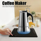Delaman Stainless Steel Stovetop Coffee Maker Moka Pot for Induction Electric Ceramic Stove