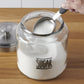 Anchor Hocking Clear Glass Farmhouse Montana Food Storage Jars, 4 Piece Set