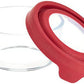 Anchor Hocking TrueSeal Glass Food Storage Container with Airtight Lid, Cherry, 2 Cup,91844AMZ