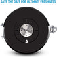 Zulay Kitchen Stainless Steel Coffee Canister with Air Filter and Date Tracking