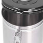 Airtight Coffee Canister, Stainless Steel Container For The Kitchen, Coffee Ground Vault Jar With Valve, Tea Coffee Sugar, Extra Coffee Spoon, 50Oz