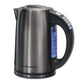 Hamilton Beach Variable Temperature Electric Kettle, 1.7 Liter, Black, Stainless Steel, New, 41022F