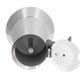 Delaman Stainless Steel Stovetop Coffee Maker Moka Pot for Induction Electric Ceramic Stove