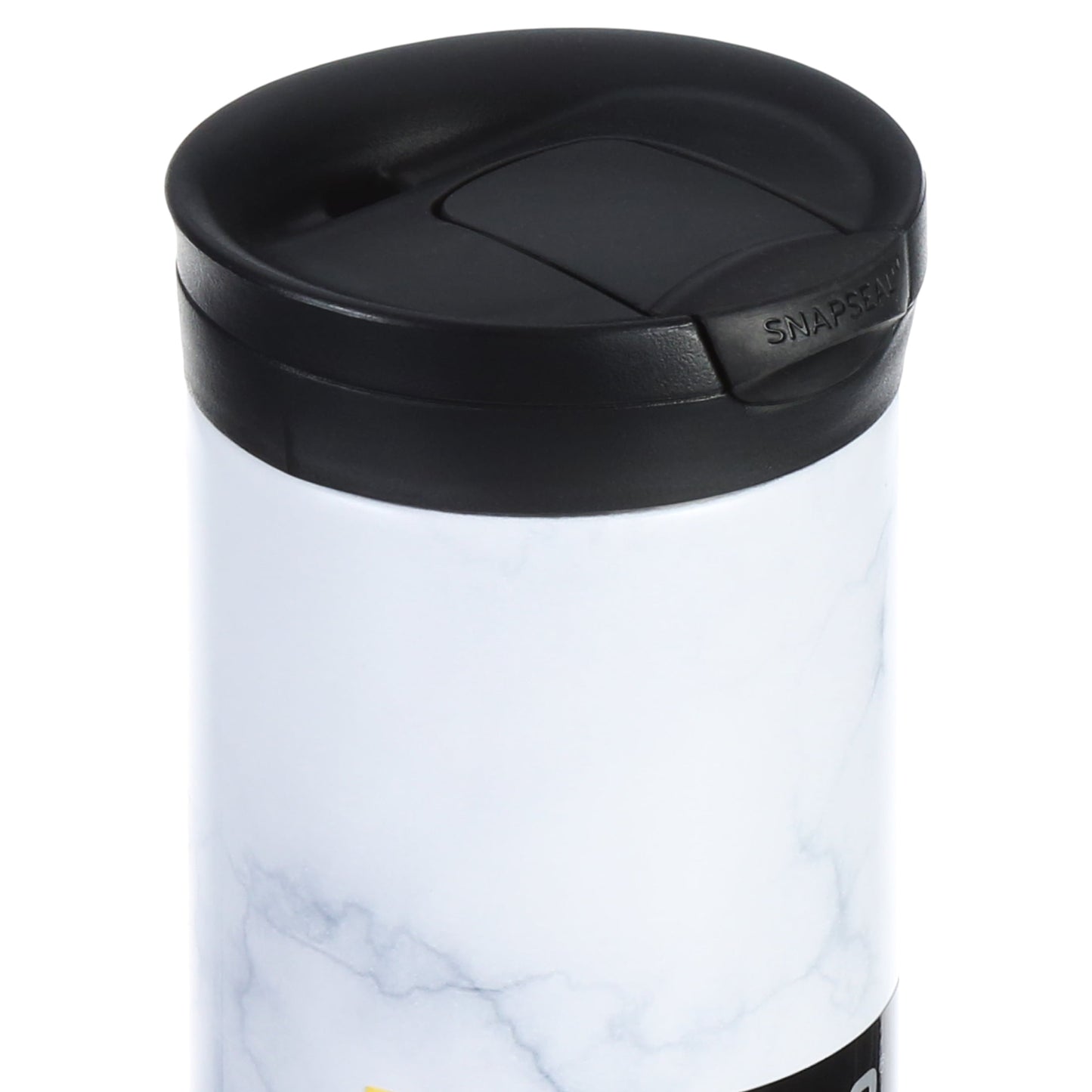 Contigo Couture Stainless Steel Travel Mug with SNAPSEAL Lid White Marble, 20 fl oz.