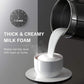 Milk Frother, Automatic Electric Milk Frother and Warmer, Electric Milk Steamer Milk Heater Soft Foam Maker with Hot &Cold Milk Functionality for Coffee, Hot Chocolates, Latte, Cappuccino