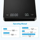 ORIA Digital Coffee Scale with Timer