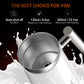 Elemore Home Milk Frother, Electric Milk Frother & Steamer for Making Cappuccino(4.4 oz/10.1 oz) 20V, White