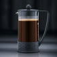 Bodum Brazil French Press Coffee Maker with Borosilicate Glass Carafe, 51 Ounce, Black