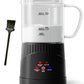 ALROCKET Milk Frother, 4 IN 1 Automatic Warm and Cold Milk Foam Maker, 400ml/13.5oz Milk Steamer for Coffee, Black