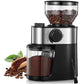 Electric Burr Coffee Grinder, Coffee Bean Grinder with 18 Precise Grind Settings, 2-14 Cup for Drip