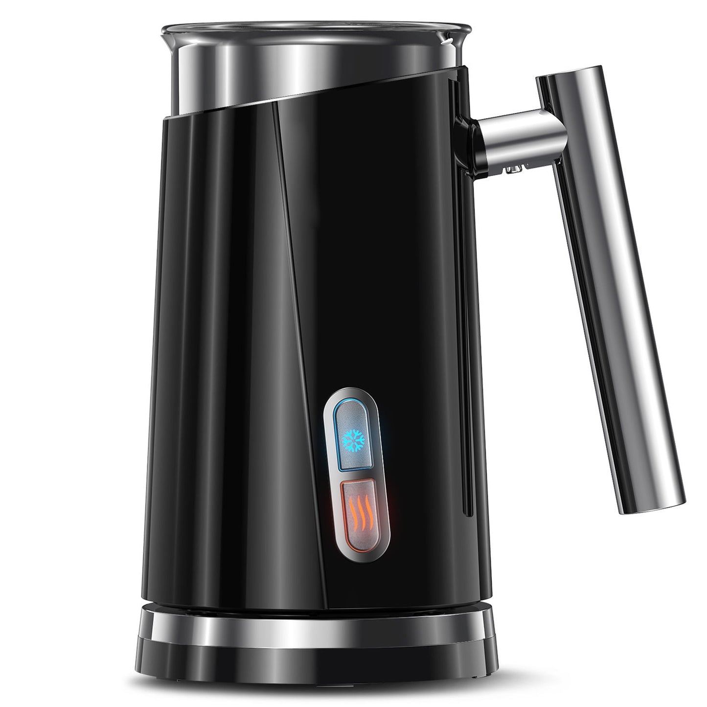 Milk Frother, Automatic Electric Milk Frother and Warmer, Electric Milk Steamer Milk Heater Soft Foam Maker with Hot &Cold Milk Functionality for Coffee, Hot Chocolates, Latte, Cappuccino