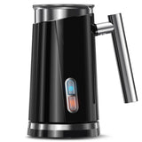 Milk Frother, Automatic Electric Milk Frother and Warmer, Electric Milk Steamer Milk Heater Soft Foam Maker with Hot &Cold Milk Functionality for Coffee, Hot Chocolates, Latte, Cappuccino