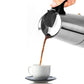 Delaman Stainless Steel Stovetop Coffee Maker Moka Pot for Induction Electric Ceramic Stove