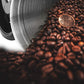 Coffee Container Airtight Coffee Canister, Coffee Stainless Steel Container for the Kitchen, Coffee Ground -One Way Co2 Valve Airtight Coffee Canister (Black,1.2L)