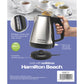 Hamilton Beach 1 Liter Electric Kettle, Stainless Steel and Black, New, 40901F