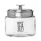 Anchor Hocking Clear Glass Farmhouse Montana Food Storage Jars, 4 Piece Set