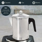 Primula Today Aluminum Stove Top Percolator Maker Durable, Brew Coffee On Stovetop, 9 Cup