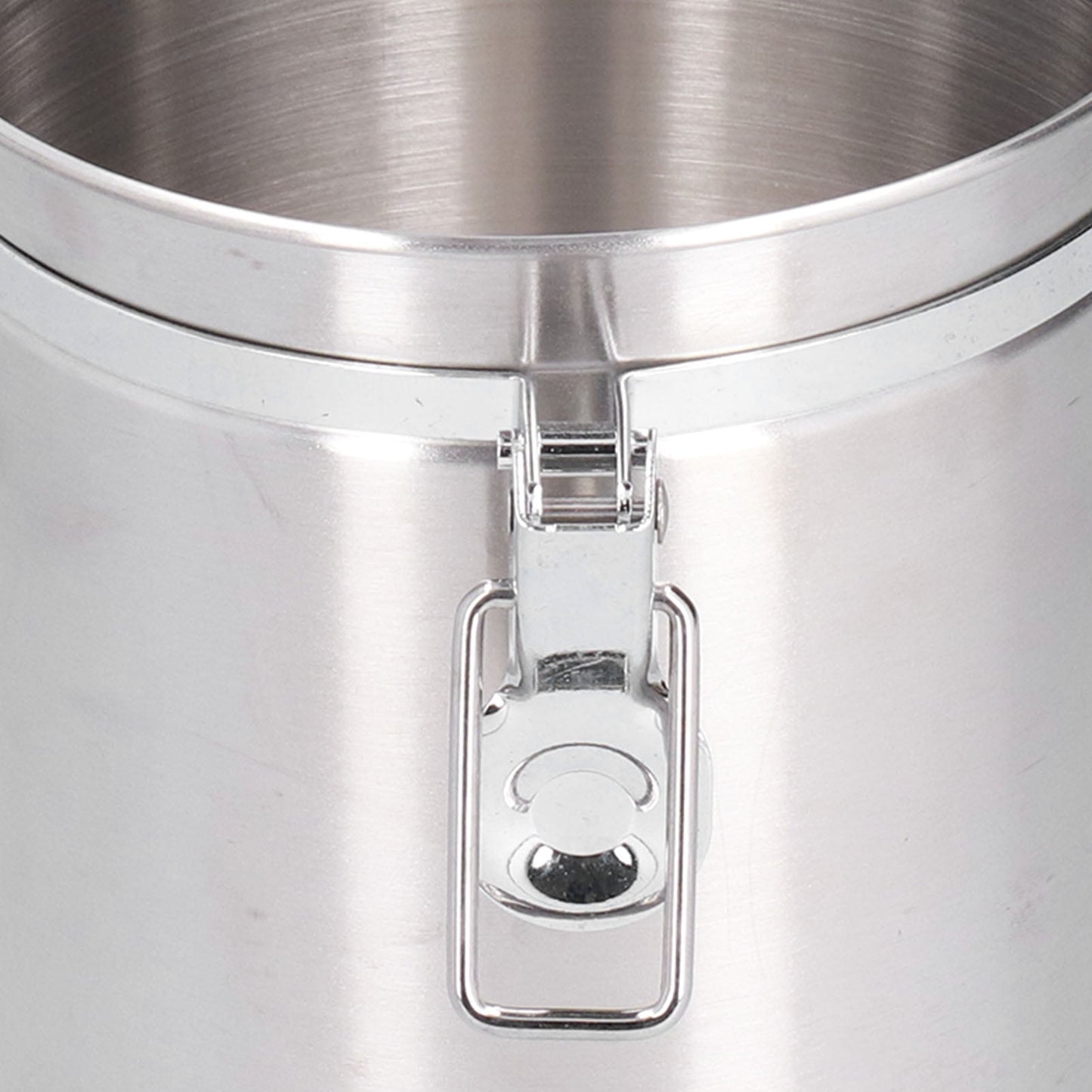 Airtight Coffee Canister, Stainless Steel Container For The Kitchen, Coffee Ground Vault Jar With Valve, Tea Coffee Sugar, Extra Coffee Spoon, 50Oz