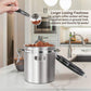 Airtight Coffee Canister Stainless Steel Container Coffee Ground Vault Jar with Valve for Kitchen New